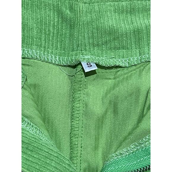 Green Women Corduroy Pants Size Small - Picture 6 of 6